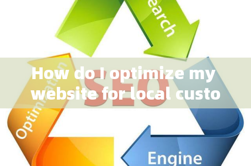 How do I optimize my website for local customer sales targets?