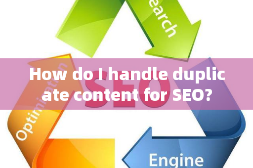 How do I handle duplicate content for SEO?